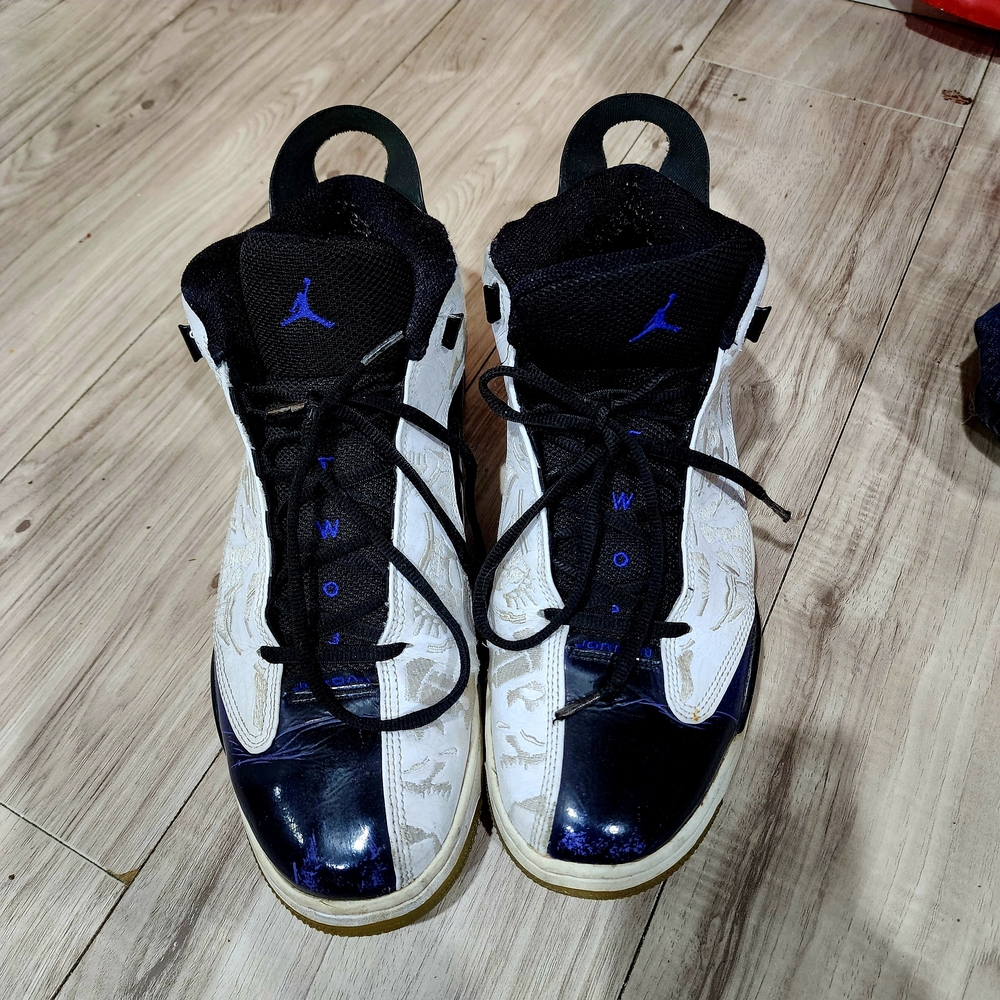 Air Jordan Black and White Sneakers